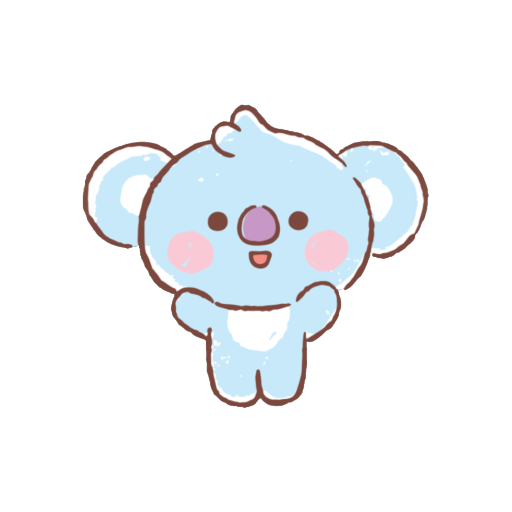 popular bt21 character baby koya by bts member rm, aka namjoon